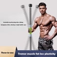 thumbnail image 3 of Ropeless Battle Ropes for Home Gym-Portable Cordless Training Rope Fitness Equipment for Men & Women,Weighted Workout Ropes for HIIT,Versatile Exercise Equipment-green-, 3 of 9