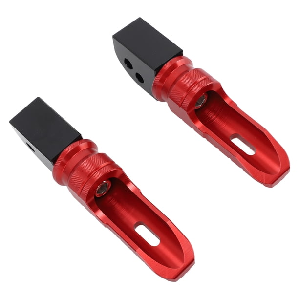 Reposapiés de Motocicleta Pedal Trasero de Motocicleta Resistencia Al Deslizamiento aleación de Aluminio Reposapiés Trasero de Pasajero Reemplazo para VOGE 250RR 300AC ANGGREK Otros