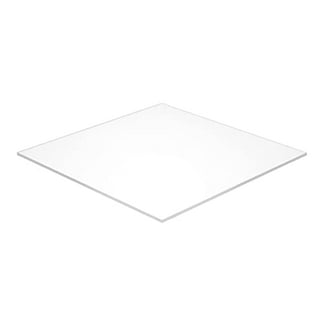 Clear, Thin, Flexible Plastic Sheet 24x36 PET Alternative for Plexiglass or  Acrylic Glass 