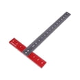 thumbnail image 2 of Almencla T Square Ruler Aluminum Alloy CNC Technology Scale Ruler Angle UA 90042, 2 of 8