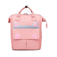 thumbnail image 1 of Mochila De Pañales Moderna Madre Bebé Impermeable Multiusos Rosa, 1 of 5