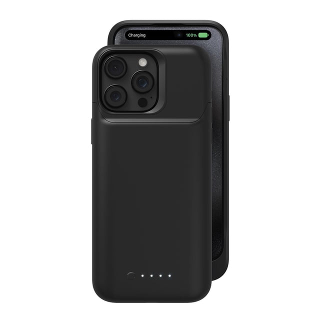 Funda Batería mophie juice pack access para iPhone 15 Pro Max Negra