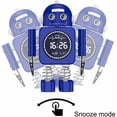 thumbnail image 5 of Reloj despertador Digital Robot inteligente, relojes de escritorio con pantalla de temperatura y modo de repetición, decoración de mesa para dormitorio y hogar, regalo para niños, 5 of 5