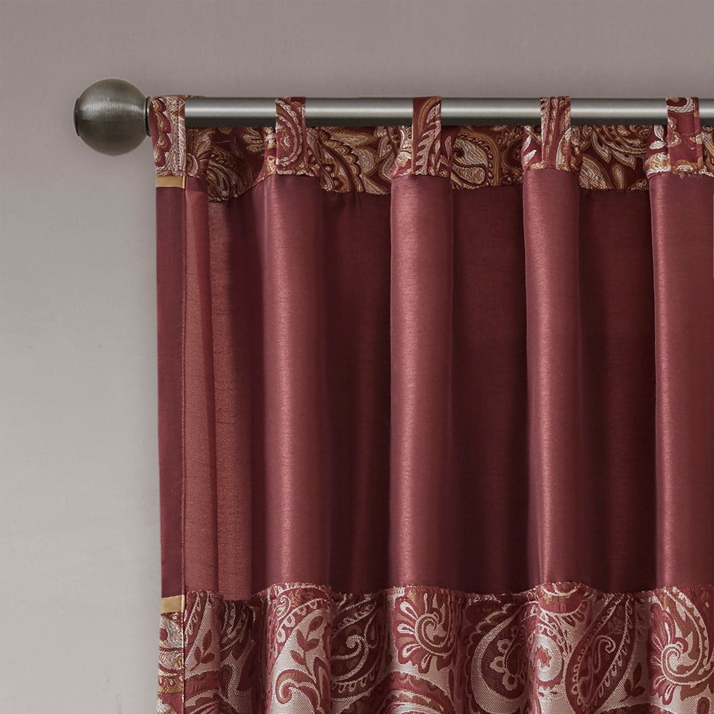 Jacquard Curtain Panel Pair (2 Pcs Window Panels)