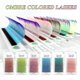 thumbnail image 4 of ABONNIE Extensiones de pestañas con volumen clásico de color ombré, pestañas de colores esponjosas hechas a mano, suministros de volumen, 4 of 5