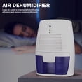 thumbnail image 4 of Deshumidificador portátil compacto desodorante secador USB silencioso para dormitorio lavadero JShteea El nuevo, 4 of 9