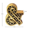 thumbnail image 5 of Handmade Eco-Friendly Wall Décor "&" Alphabet Letter Block, 5 of 5