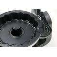 Elite Cuisine ECM2919 MaxiMatic Flip Bundt Cake Maker, Black