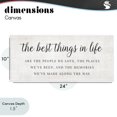 thumbnail image 4 of Stupell Industries Farmhouse Best Things In Life Uplifting Canvas Art, 24 x 10, by Natalie Carpentieri, 4 of 8