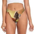 thumbnail image 1 of Fotbe Country Farm Morning Rooster Tanga Sin Costuras para Mujer con Estampado – Panties Invisibles, Transpirables y Cómodos para Uso Diario-3X-Large, 1 of 6