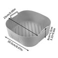 thumbnail image 4 of 2 Pcs Silicone Air Fryer Liner Non-Stick Baskets For Cosori6.2L Na230, 4 of 8
