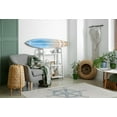 thumbnail image 4 of Simply Daisy 4' x 6' Large Ship Wheel Nautical Chenille Rug, Dusty Smoke, 4 of 4