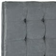 thumbnail image 2 of Safavieh Lamar Classic Modern Tufted Headboard, Queen, Grey, 2 of 3