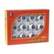 thumbnail image 1 of Color Bolas Caja Decoración Exquisito Set Festival Feliz cumpleaños Globos Grand Apertura Banner Ceremonia Caucho para regalo Envuelto Plata Advancent OD003023-05B, 1 of 7