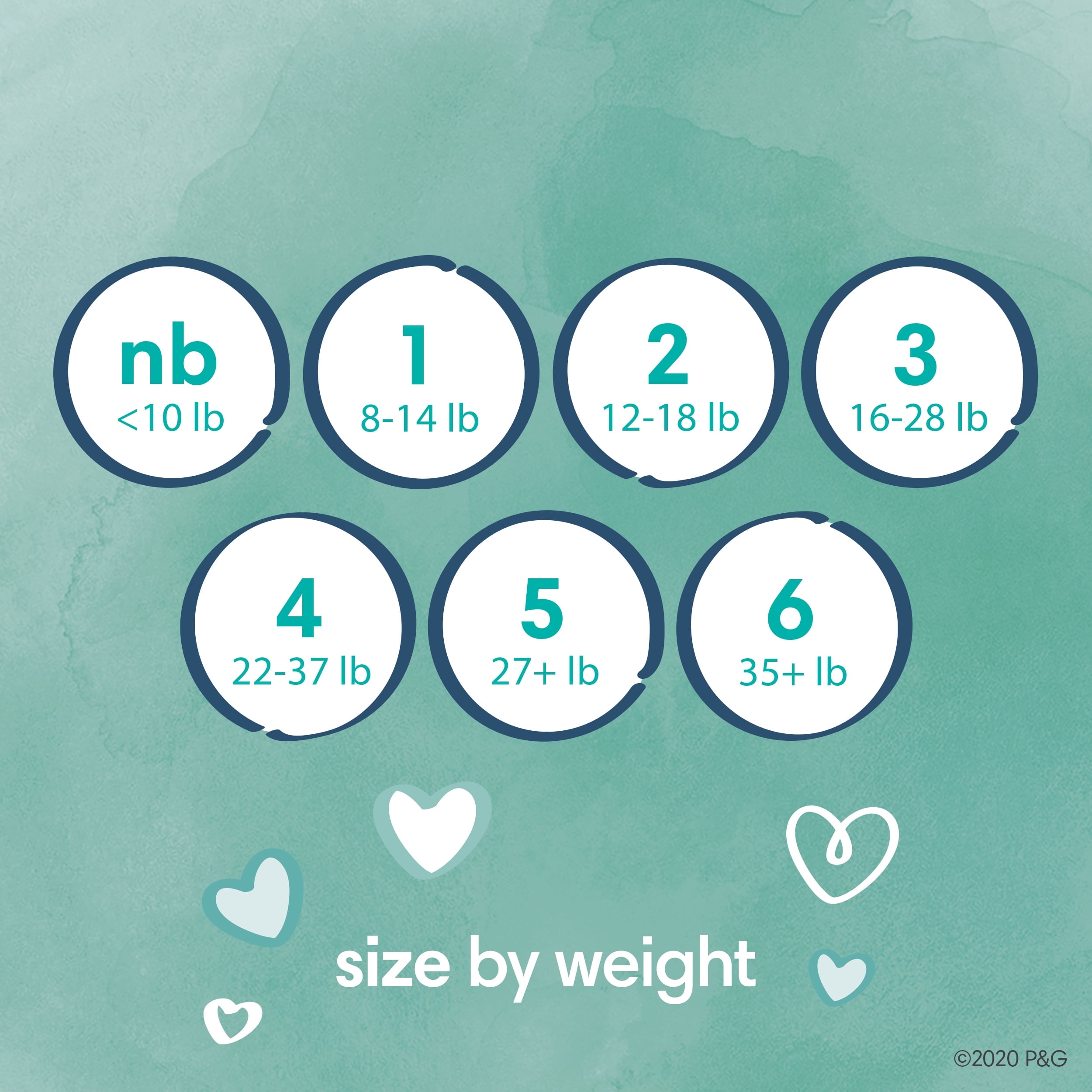 Pampers Pure Protection Natural Diapers, Size 1, 136 ct