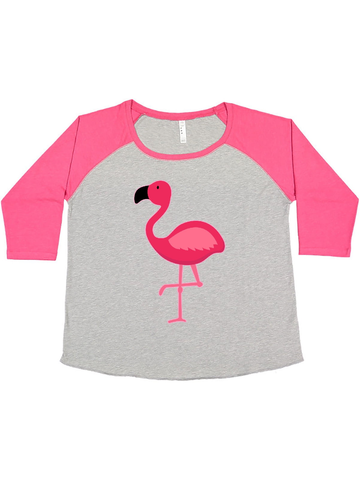 Inktastic Pink Flamingo Women's Plus 
