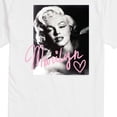 thumbnail image 3 of Marilyn Monroe - Signature Photo Short Sleeve Graphic T-Shirt, 3 of 5