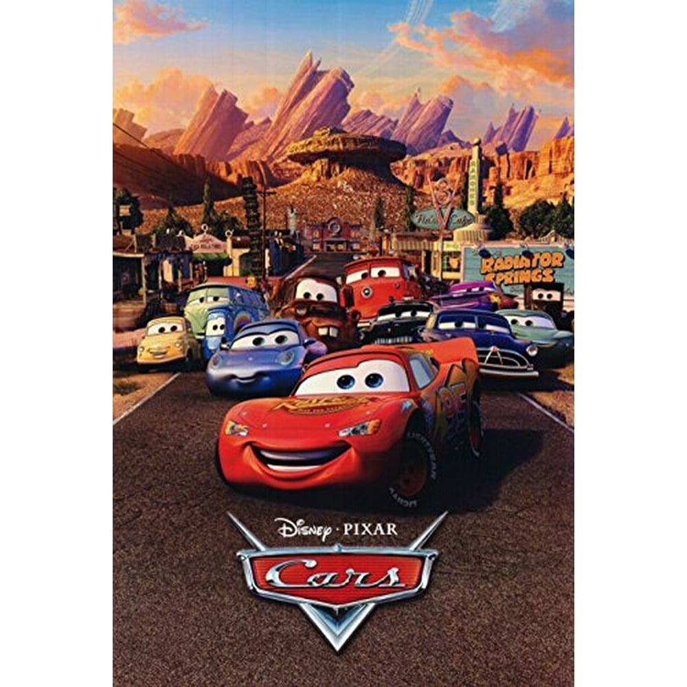 Disney Cars Mcqueen 1/4 Sheet Edible Photo Birthday Cake Topper