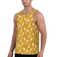 thumbnail image 2 of Goofa Daisies Flowers Pattern Men's Workout Tank Top Slim-Fit Tank Quick Dry Fit Muscle Tank Top Beach Tank Top Bodybuilding Sleeveless T Shirt-XX-Large, 2 of 7