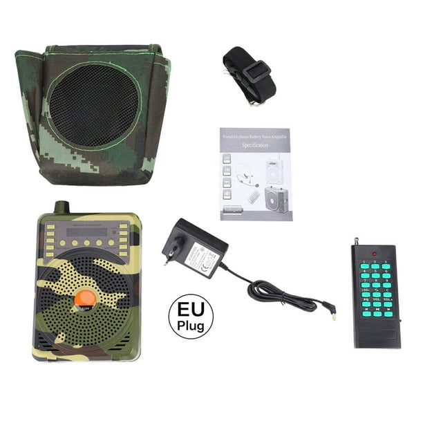 Hunting Speaker Remote Control Decoy Amplifier Caller Sound Player