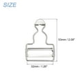 thumbnail image 2 of Unique Bargains Overall Buckles, 20 Pack Retro Metal Suspender Replacement Buckles 32mm, 2 of 5