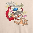 thumbnail image 3 of Ren & Stimpy - Smashing Time - Women's Lightweight French Terry Long Sleeve Shirt, 3 of 5