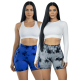 thumbnail image 1 of Set De Dos Biker Short Mujer Stretch Shore Dama Chores Gym Talle Alto, 1 of 5