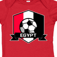 thumbnail image 4 of Inktastic Soccer Egypt Flag Banner Boys or Girls Baby Bodysuit, 4 of 5