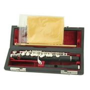 Premium C Key Piccolo Flute w/ Storage Case Cleaning Cloth Beginner