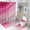 style-3, variant on Peace Floral Hippie Pattern Shower Curtain Set Modern Bathroom Decor Mats 4pcs Fabric Bathroom Curtain Slip Floor Rug Toilet Lid