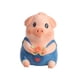 thumbnail image 2 of Estatuilla de resina Zulema cerdito decoración de sala de estar 3 cm x 4,5 cm x 5,5 cm, 2 of 8