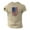 Beige, variant on Patriotic Shirts for Men, Summer Men's US Flag Logo Casual Fitness 3D Printed Short Sleeve T Shirt Graphic Tees Men, Polo Shirts for Men Khaki XXXL