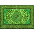 thumbnail image 1 of Ahgly Company Indoor Rectangle Persian Green Traditional Area Rugs, 2' x 4', 1 of 1