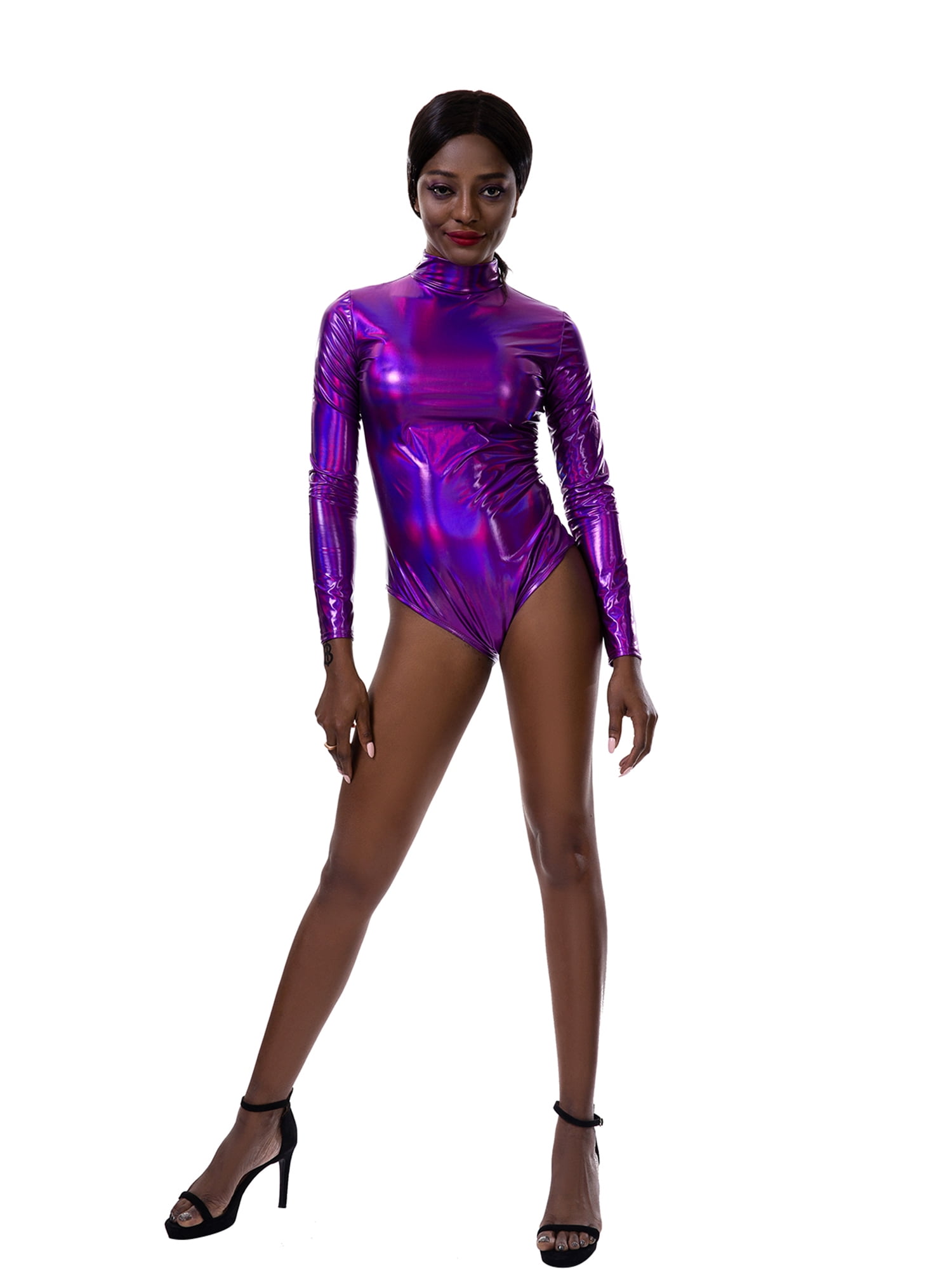 purple bodysuit outfit