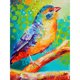 thumbnail image 1 of Diamond Painting (DE6108) Kit cuadrado 5D Bird DIY Rhinestone Art (FH311) 40x50cm FLhrweasw Nuevo, 1 of 1