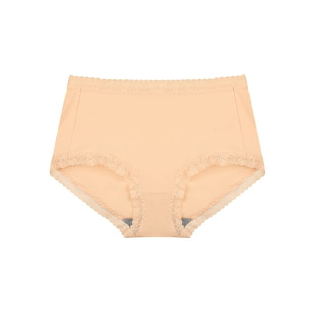

Agnes Orinda Plus Size Panties for Women Seamless Underwear Breathable Lace Stretch Briefs