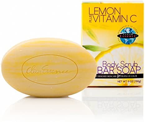 Clear Essence Lemon Plus Vitamin C Body Soap Scrub 5oz