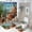 style-4yushi, variant on Seashell On The Beach Shower Curtain Sets with Rugs 4 Piece Rustic