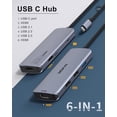 thumbnail image 2 of Adaptador de estación de acoplamiento USB C a HDMI dual MOKin para Windows, 2 of 6