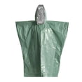thumbnail image 4 of Impermeable de emergencia Película de aluminio Poncho Cubierta de lluvia Capucha Manta de supervivencia al aire libre, 4 of 5