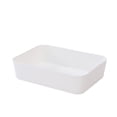 thumbnail image 1 of Caja de almacenamiento Rectangular de plástico Cajón de escritorio Estuche de cosméticos Organizador de papelería Contenedor de calcetines Almacenamiento y organización del hogar Blanco S Billuyoard HA003019-01, 1 of 6