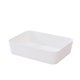 thumbnail image 1 of Caja de almacenamiento Rectangular de plástico Cajón de escritorio Estuche de cosméticos Organizador de papelería Contenedor de calcetines Almacenamiento y organización del hogar Blanco S Billuyoard HA003019-01, 1 of 6