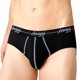 thumbnail image 3 of Sloggi calzoncillos hombre 4-pack - Start midi C4P box, algodón Negro XL (X-Large), 3 of 4