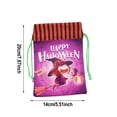 thumbnail image 3 of Kbndieu Halloween Tote Treat Bags for Trick or Treating, Halloween Goodie Candy Bags Reusable Cloth Bucket Gift Bag Handbag for Kids Costume Party Favor Supplies, 3 of 7