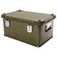 thumbnail image 1 of Estuche de transporte protector duro de 50L, caja organizadora multifuncional de aleación de aluminio para maletero de coche, caja de almacenaje para acampada y senderismo, 1 of 9