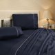 thumbnail image 1 of Juego de Sabanas King Size Flores Color Marino Soft Nature, 1 of 1