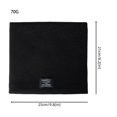 thumbnail image 2 of Michellecmm Mens Neck Gaiter Winter Head Over Style Letter Print Warm Fashion Comfortable Neck Warmer, 2 of 8