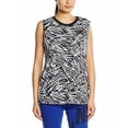 thumbnail image 1 of NIKE Zebra Print BLACK / WHITE Muscle Tank Top SPORT Run 739960 ( S ), 1 of 1