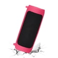 thumbnail image 5 of Pochette de Transport en Silicone avec Sangle Réglable, Étui de Haut-Parleur Étanche Compatible Bluetooth Portable pour JBL Flip 6/Flip 5 Rose Rouge, 5 of 5