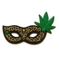 thumbnail image 4 of Mighty Gadget Mardi Gras Masquerade Mask Cookie Cutter (Green) - 5.5x3.5 Inches, Festive Carnival Baking Tool for Party Treats, 4 of 8